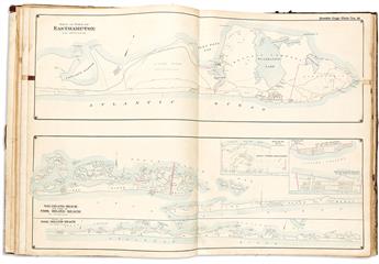 (NEW YORK -- LONG ISLAND.) E. Belcher Hyde. Atlas of Suffolk County Long Island, New York... Volume 1: South Side/Ocean Shore.